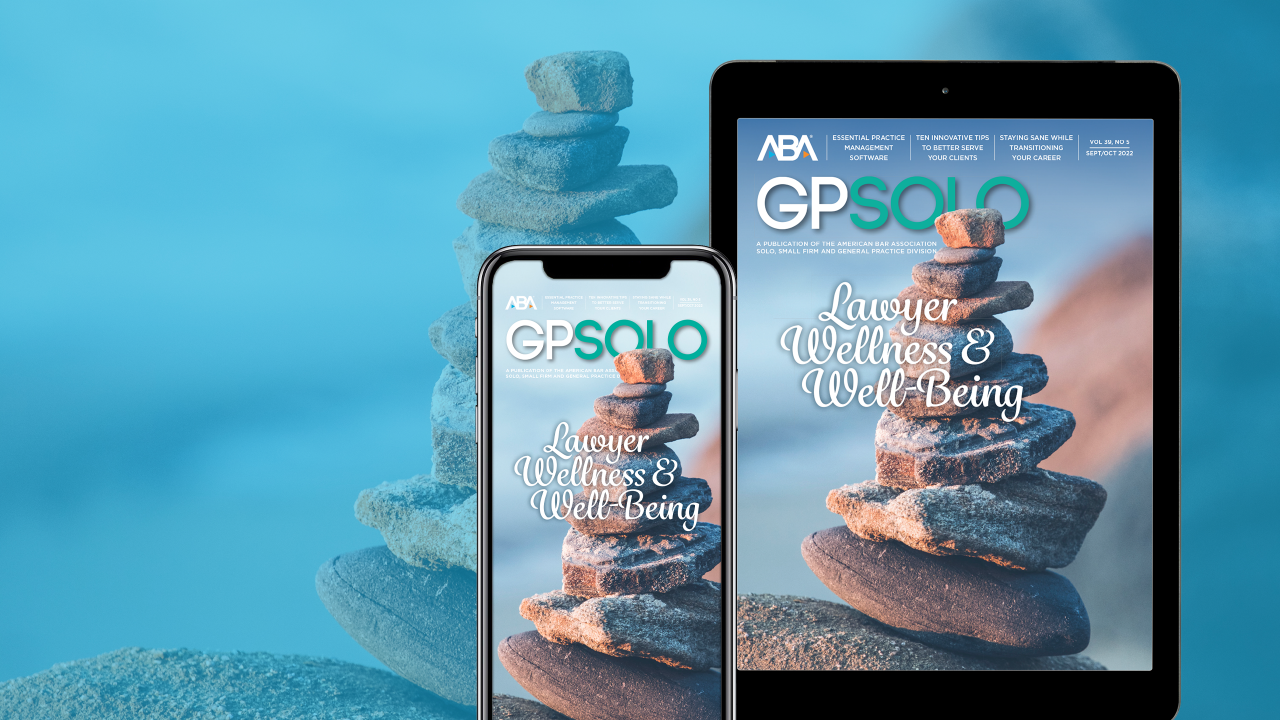 GPSolo Magazine Cover